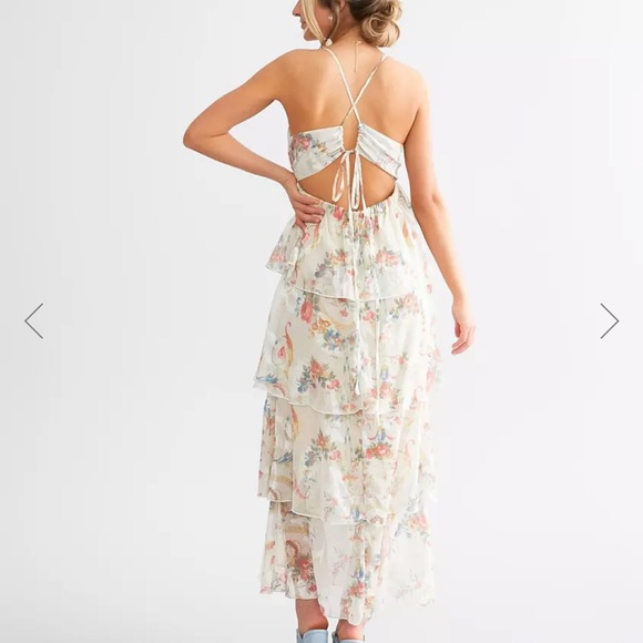 Fanco Floral midi dress ❤️ - Picture 2 of 2